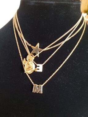 Bundle Avon Goldtone Necklaces and Pendants.